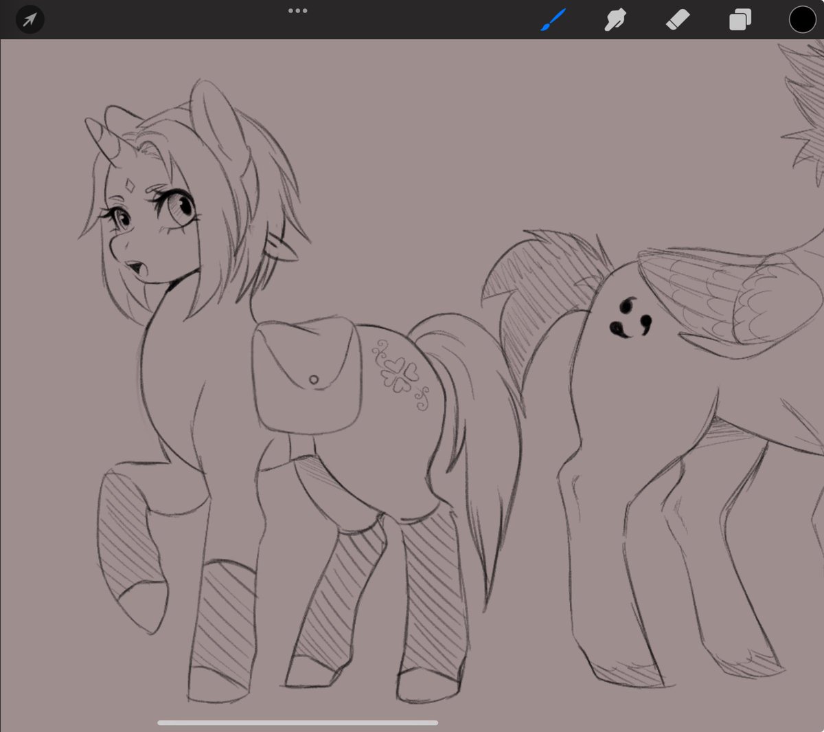 crispycandyyy's tweet photo. Shes a unicorn! Listen there’s a episode where the nurses are earth ponies so I understand why they would think that and also since she’s earth kinda based it makes sense again, BUT she’s not a nurse! Shes a doctor and smart and studious so she would- https://t.co/nW2yHLdX2j