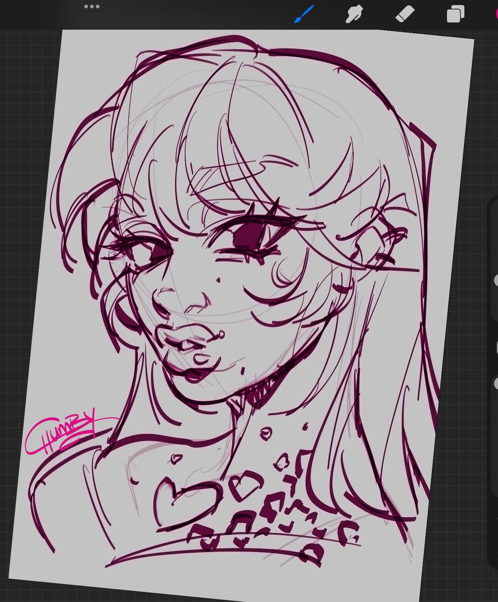 chumbymayaa's tweet photo. Practice sketch https://t.co/o9OrMm4l1T