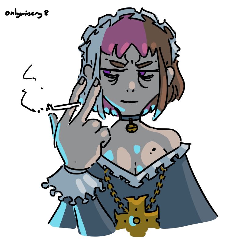 onlymisery8's tweet photo. smoking maid. #cute #jiraikei #地雷系 #メイド https://t.co/bXlg3duPzM