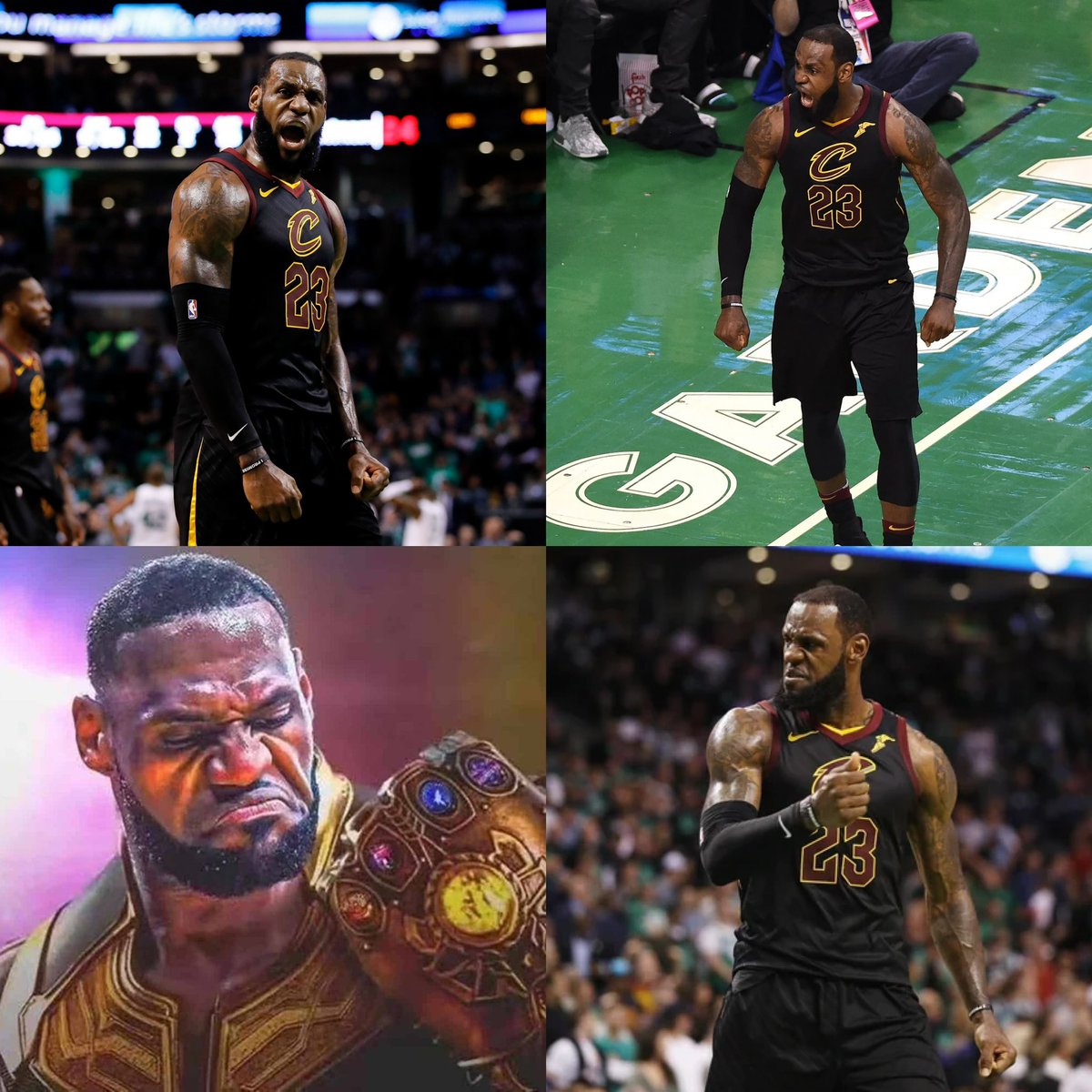 NBAMemes's tweet photo. “Why did Thanos invade New York instead of Cleveland?” https://t.co/yrhs3RfRhG