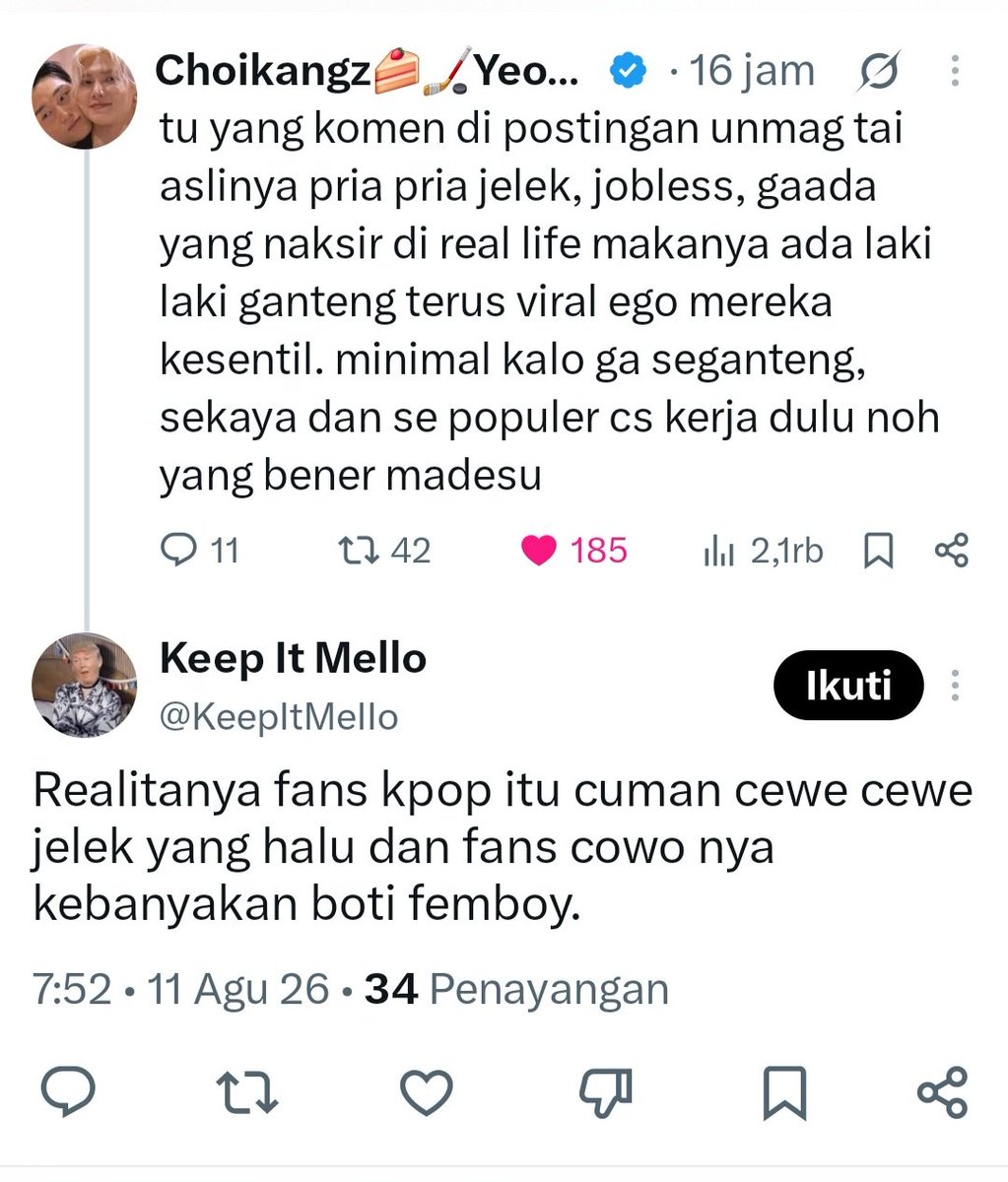 yeochzycake's tweet photo. Wkkwkkw madesu nya langsung muncul 😛 https://t.co/B22i2QLfy6