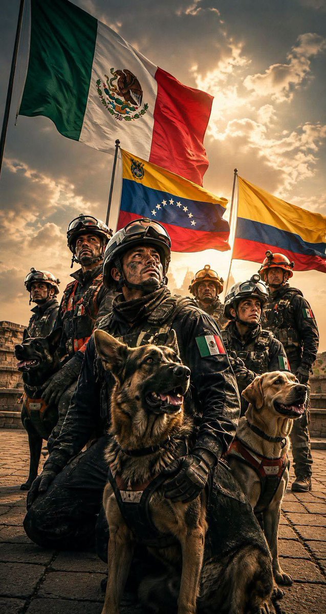 iqsolita's tweet photo. 🇲🇽❤️🇨🇴 CUANDO LA TIERRA TIEMBLA, MÉXICO NO SE QUEDA DE BRAZOS CRUZADOS

Primero fue Venezuela.

Y ahora...

🇨🇴 Colombia vuelve a sentir la fuerza de la Tierra.

Este 10 de agosto, un fuerte sismo de magnitud 7.4 sacudió Colombia, con afectaciones reportadas en distintas zonas. 

Y mientras muchas familias enfrentan momentos de angustia...

desde México vuelve a aparecer una imagen que conocemos demasiado bien:

🦺 los Topos.

Porque en México sabemos lo que significa escuchar la palabra:

“terremoto”.

Sabemos lo que significa buscar entre los escombros.

Esperar una señal.

Escuchar un pequeño ruido debajo de toneladas de concreto.

Y seguir buscando...

aunque hayan pasado horas.

Aunque parezca imposible.

Por eso los rescatistas mexicanos han decidido cambiar su itinerario y dirigirse hacia Colombia para apoyar las labores de búsqueda y rescate. 

🇲🇽➡️🇨🇴

No van como turistas.

No van a mirar.

Van a buscar.

Van a entrar donde otros tienen miedo de entrar.

Y junto a ellos...

🐕 los héroes de cuatro patas.

Perros entrenados para encontrar personas entre toneladas de escombros.

Ellos no entienden de fronteras.

No saben si están en México, Venezuela o Colombia.

Solo saben una cosa:

hay alguien que necesita ser encontrado.

Y quizá eso sea lo más poderoso de esta historia.

Cuando ocurre una tragedia...

las fronteras desaparecen.

🇲🇽🤝🇨🇴

Un pueblo ayuda a otro.

Un rescatista deja su casa.

Un perro entra entre los escombros.

Una persona sostiene una linterna.

Otra remueve una piedra.

Y todos buscan lo mismo:

UNA SEÑAL DE VIDA.

Los Topos mexicanos llevan décadas asociados a la búsqueda y rescate en zonas afectadas por desastres, y su experiencia nació precisamente de una de las tragedias que marcaron para siempre a México. 

Por eso...

cuando México escucha que otro país está pasando por lo mismo...

la memoria también se mueve.

México sabe lo que es perder.

Pero también sabe lo que es rescatar.

Sabe lo que significa escuchar:

“¡Aquí hay alguien!”

Y volver a tener esperanza.

Así que hoy...

🇨🇴 fuerza a Colombia.

A las familias que están esperando noticias.

A quienes perdieron su hogar.

A quienes están buscando a alguien.

A los rescatistas que están trabajando.

Y a todos aquellos que están entrando entre los escombros mientras el resto del mundo observa desde lejos.

🇲🇽❤️🇨🇴

Que los Topos lleguen.

Que los perros encuentren.

Que las manos sigan buscando.

Y sobre todo...

QUE TODAVÍA HAYA VIDA  HAY ESPERANZA . 🙏🐕❤️

💬 Desde México, ¿qué mensaje le mandarías hoy a nuestros hermanos colombianos?

#FuerzaColombia #ToposMéxico #MéxicoConColombia #HéroesSinFronteras #Colombia