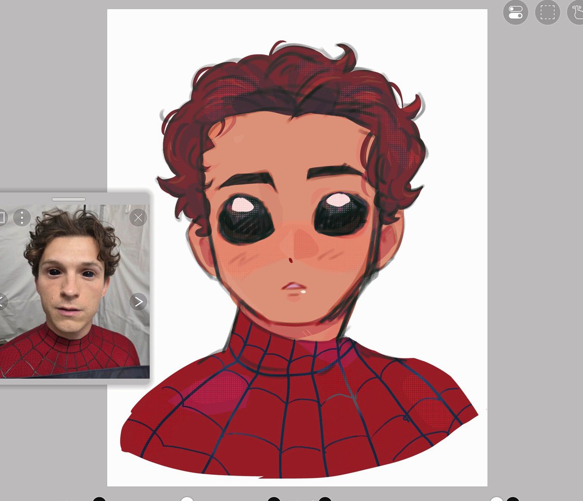 StellaSaturn04's tweet photo. He’s so eyes #SpiderManBrandNewDay https://t.co/yEyujRavlZ