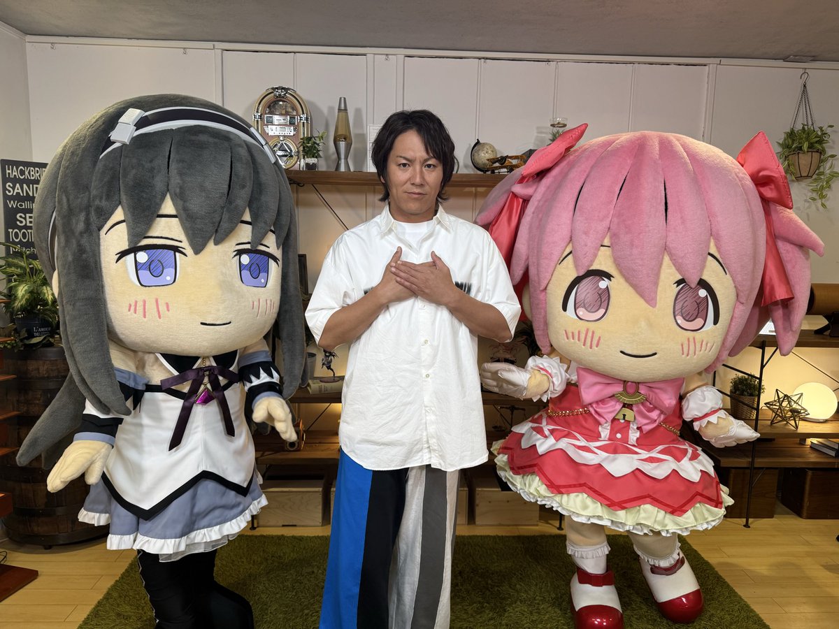 kano9x's tweet photo. 台風来るのか‥お家で
今夜、「ドリフ大爆死」と「マドマギ」見て楽しんで下さい！！ https://t.co/F0a2f5M4I4