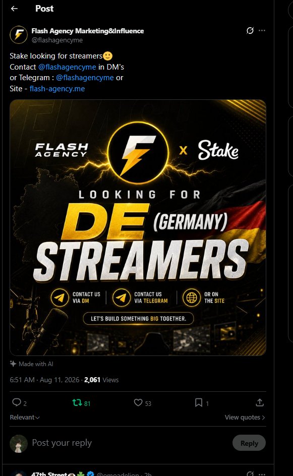 Qeana_'s tweet photo. @Tomas1120_ @flashagencyme Following you Sir Tomas1120 and Flashagencyme

Screenshot of proof for the quoted post is attached.
Thank you! <3 https://t.co/zF6g3HHbQo