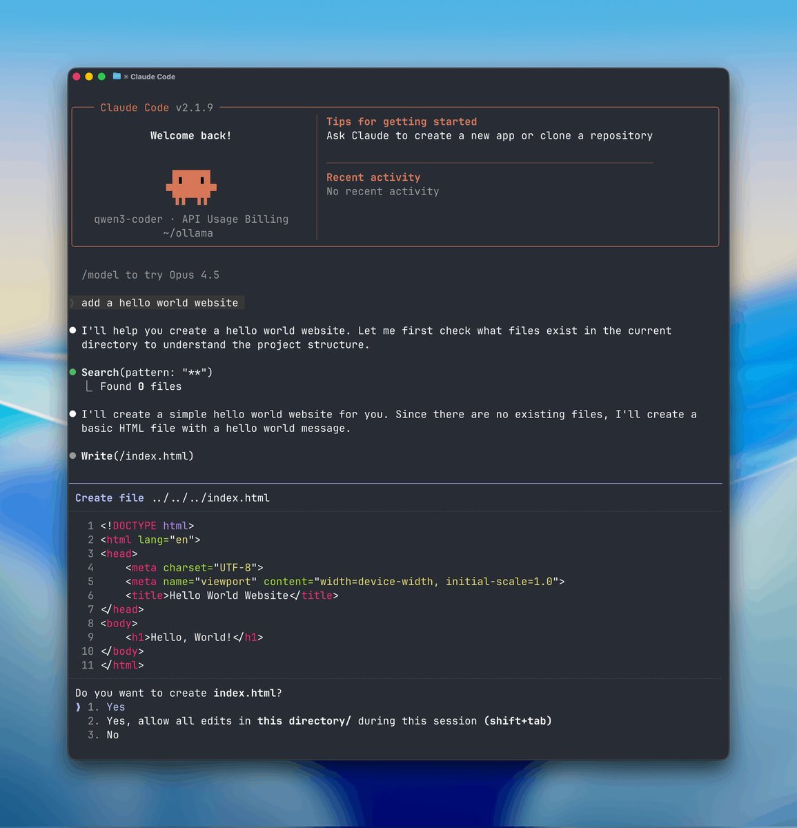 HarshBisen143's tweet photo. 🚨 BREAKING: You can run Claude Code completely free now.  

No API bills. 
No rate limits. 
No data leaving your device.  

Just Claude Code running locally fast, private, and 100% yours.  Here’s how to set up Claude Code on your own machine (free + fully private)

For guide: Local AI Coding Setup: Free Claude-Like Agent (Ollama + VS Code)

Like + 
Comment " Send" + 
Retweet
Follow me @HarshBisen143 
so that i can DM you