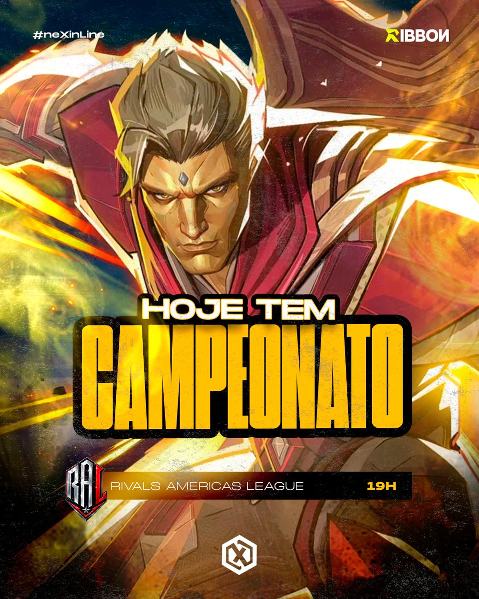 neXus_Rivals's tweet photo. Hoje temos um compromisso, às 19h ⏰

📺Transmissão em:
🔴 https://t.co/b1F6cpmaHT
🔴 https://t.co/ShU6ZFLCKx

#MarvelRivals #neXinLine https://t.co/EJoJ9epkim