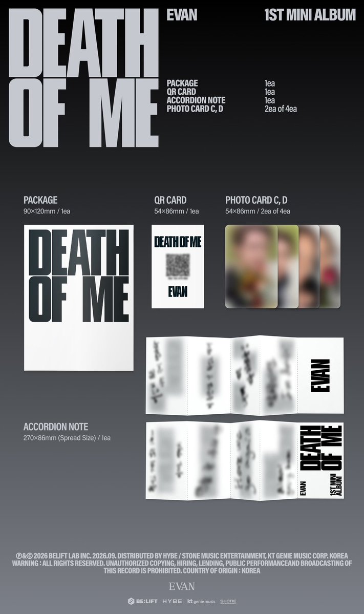 GOtri_go's tweet photo. OPEN PRE-ORDER *EVAN*
(1st mini album “DEATH OF ME”)

~REGULER VER RANDOM
*FULL 350k / DP 265k*

~WEVERSE VER
*FULL 175k / DP 150k*

~BANDAN VER RANDOM
*FULL 400k / DP 350k*

📝📝📝📝📝
*SHARING “Death Of Me” EVAN*
*PB VER + POB*
EXPLOSION VER  ✅
NATURAL VER      ✅

*WEVVER + POB*
WEVERSE VER     ✅

*BANDANA VER NO POB*
BANDANA A VER ✅
BANDANA B VER ✅

NOTE📝:
💰Harga bersih INA
✅POB weverse
❌ Pack dan Ongkir domestik by buyer
💸Pelunasan saat barang rd ina
No cancel
No refund
DP tidak dapat dikembalikan 
🗒️CLOSE : 6 sept 2026