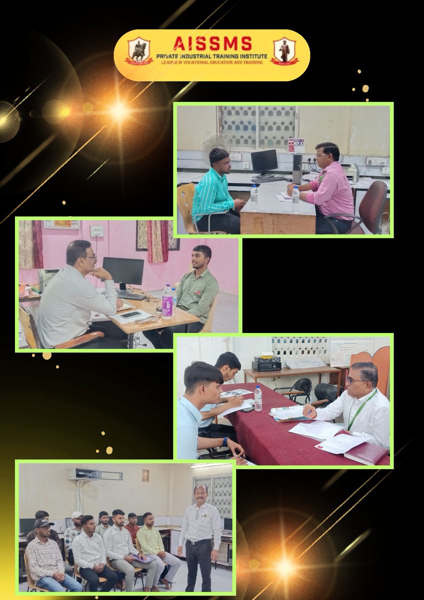 AISSMS_ITI's tweet photo. 🏢 Campus Interview – Serum institute, Pune
💼 Connecting skilled ITI trainees with exciting career opportunities.
🚀 Skill Today Career Tomorrow
#AISSMSITI #AISSMS #CampusInterview #ITI #CareerOpportunity https://t.co/NN491EhOdj