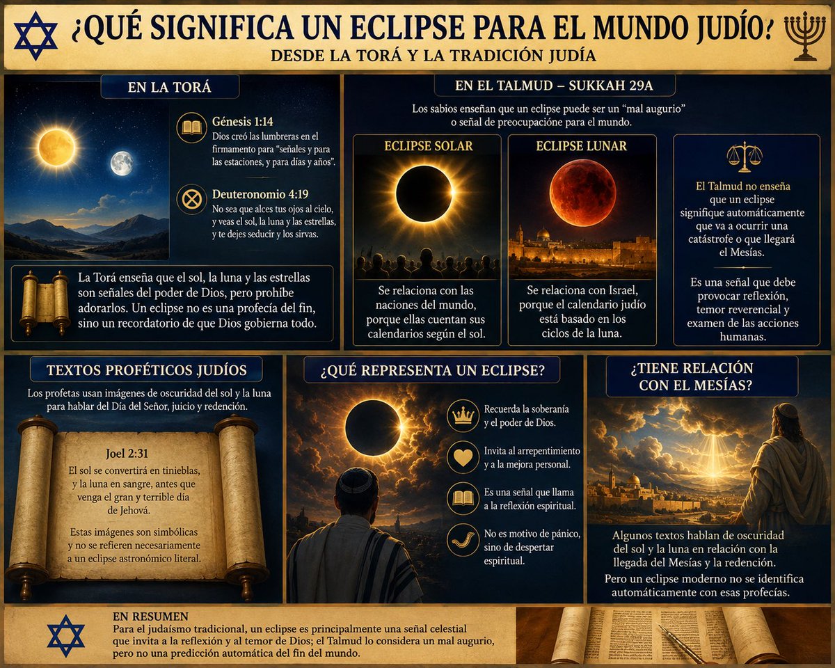pamelaQS7's tweet photo. Significado de los Eclipses según la torah y el nuevo testamento https://t.co/zwfxGoRMua