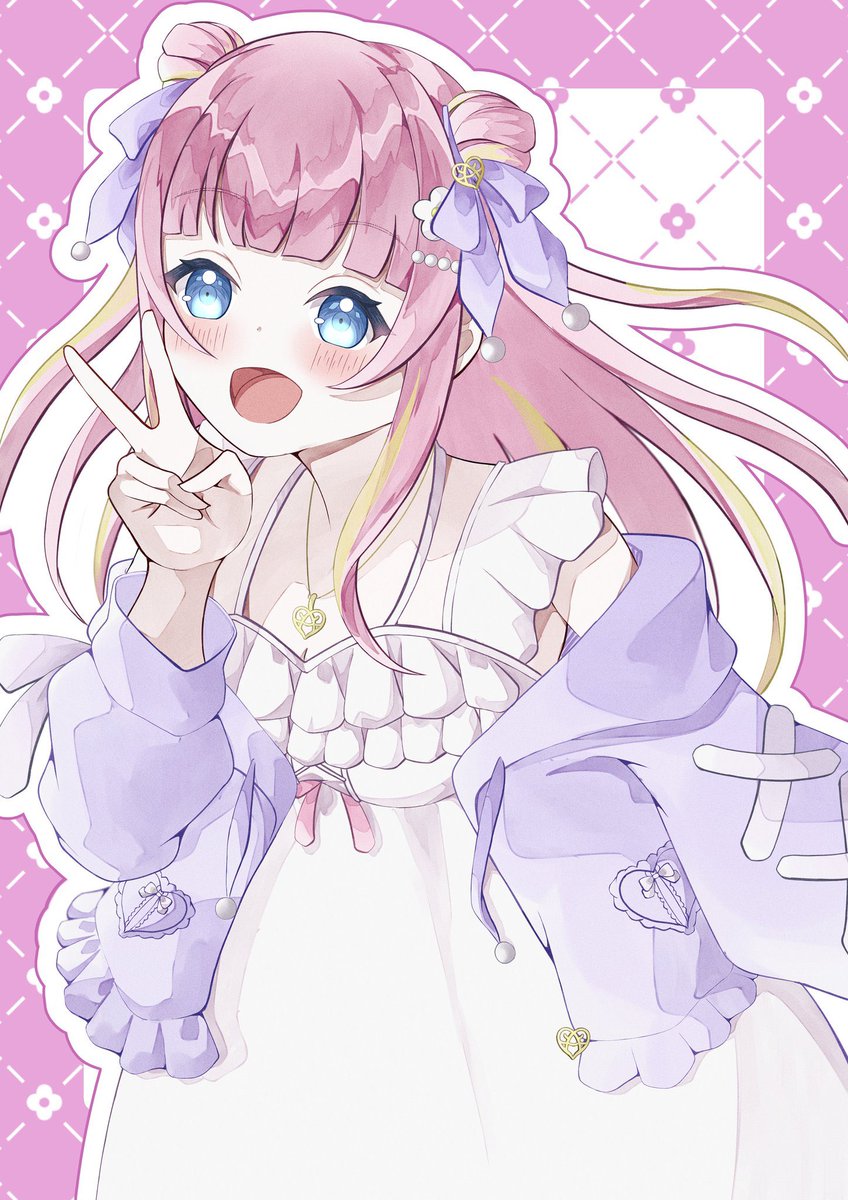 MomoAmane's tweet photo. おはよ！誕生日(の余韻)は続きます🌷 https://t.co/aJyBUHmAyN