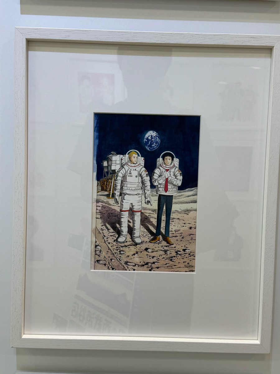official__INI's tweet photo. [#後藤威尊]

#完・宇宙兄弟展 に行って来ました🌏
たくさんの素敵な言葉、また久しぶりに思い出して勇気をもらえました😌
“心のノート”にメモしておきます☺︎

8/23（日）まで！
西武渋谷店 A館7階催事場

#INI #GOTOTAKERU https://t.co/klXZK0OVno
