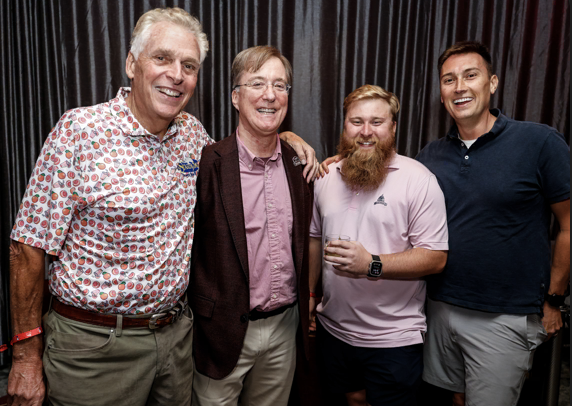 NavyYardNats's tweet photo. Among the power players at RizKids Charity Blackjack Tournament last night: Fmr. Virginia Governor 𝐓𝐞𝐫𝐫𝐲 𝐌𝐜𝐀𝐮𝐥𝐢𝐟𝐟𝐞, Virginia Delegate 𝐏𝐚𝐮𝐥 𝐊𝐫𝐢𝐳𝐞𝐤, 𝗖𝗮𝗿𝘁𝗲𝗿 𝗘𝗹𝗹𝗶𝗼𝘁𝘁, Senior Advisor to Maryland Governor Wes Moore and 𝐑𝐨𝐠𝐞𝐫 𝐃𝐞𝐚𝐧 𝐇𝐮𝐟𝐟𝐬𝐭𝐞𝐭𝐥𝐞𝐫, tech entrepreneur and U.S. Marine Corps veteran. @TerryMcAuliffe @KrizekForVA @CarterElliottIV  @rdhjr @RizKidsFamily