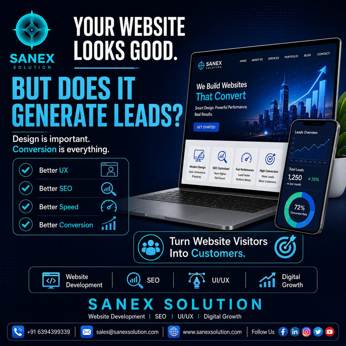 sanexsolution's tweet photo. HOW MANY LEADS ARE YOU LOSING EVERY MONTH?

Still using Excel + WhatsApp for lead management?

Missed follow-ups = missed business.

A CRM can help you manage leads, follow-ups &amp; sales in one place.

📩 DM us for a custom CRM.

#CRM #SalesAutomation #SanexSolution https://t.co/Drm58ucCpm
