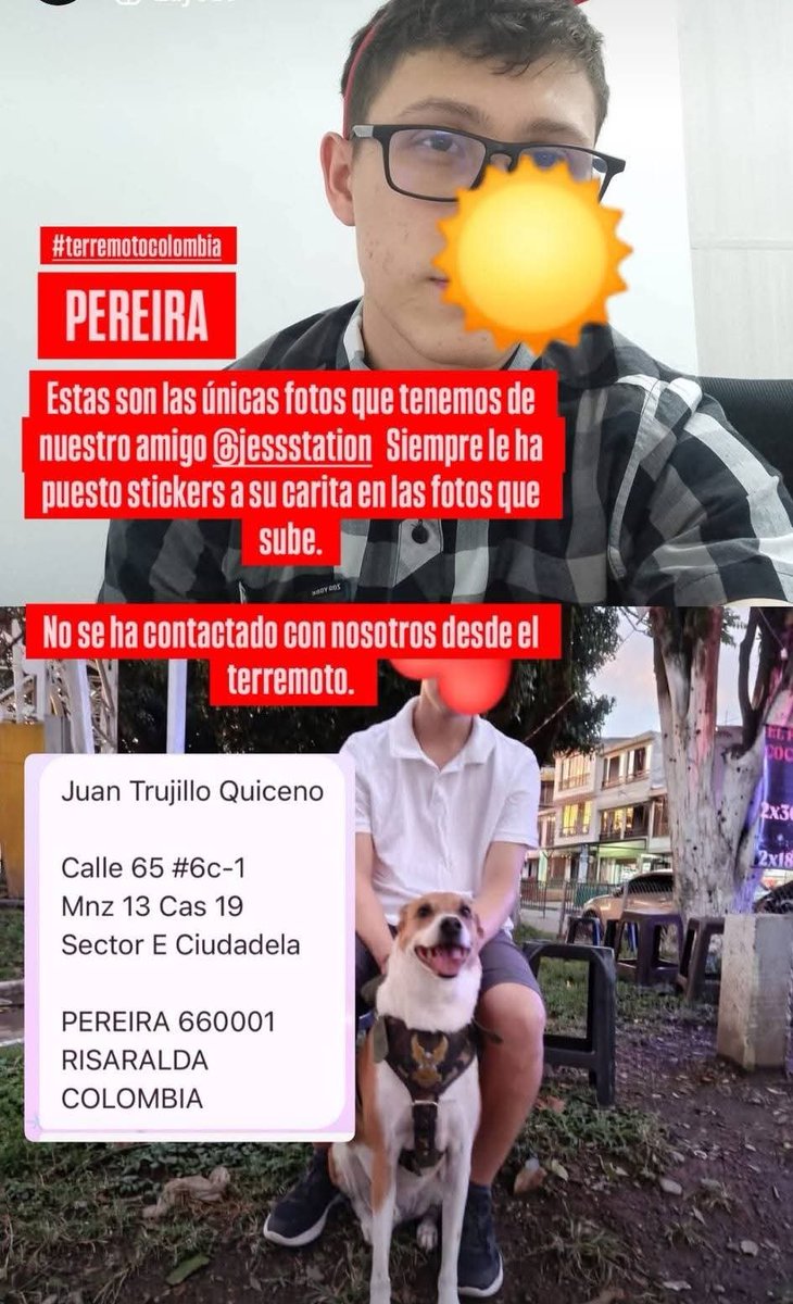 MattitoVT's tweet photo. Chicos, nuestro amigo @StationJess no responde y estamos buscándolo porque no contesta después de lo del terremoto QnQ por favor difundan https://t.co/lV33lSaEg3