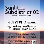Photo by Sunlit Subdistrict (@slsd_dnb)