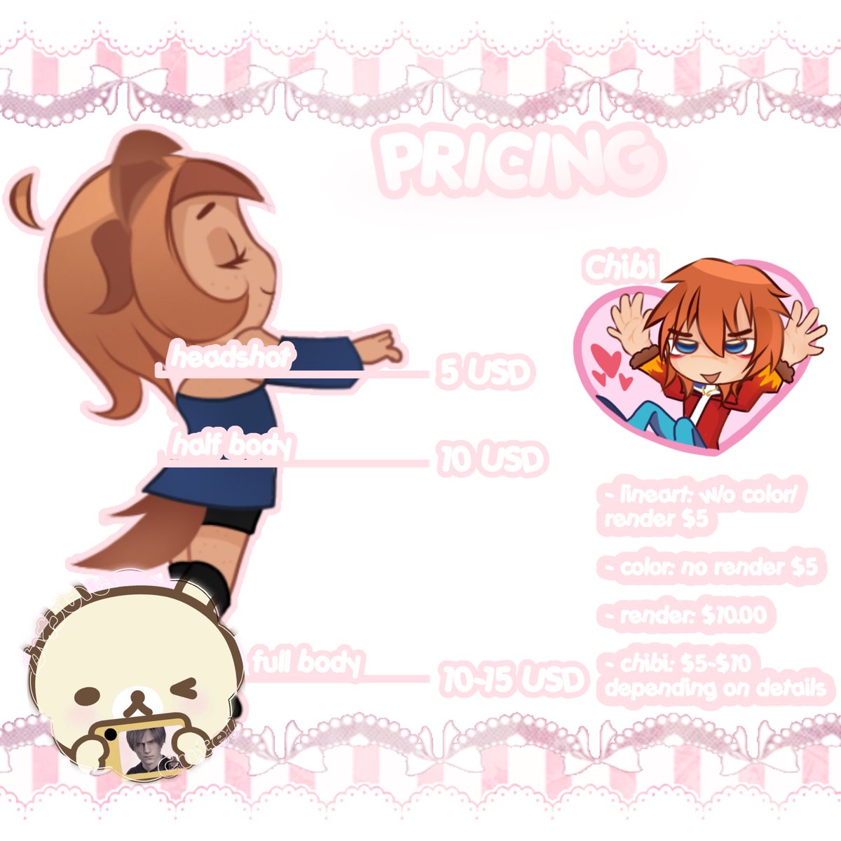 kitkatsukiz's tweet photo. COMMISSION ME IF YOURE INTERESTED!! my socials are angilovesme on discord and iluvangi._ on tiktok!! <33

#commissionopens #art #commissionwork #sellingart #yumeship #leonkennedy #comissionart https://t.co/U9sLEZkFp0