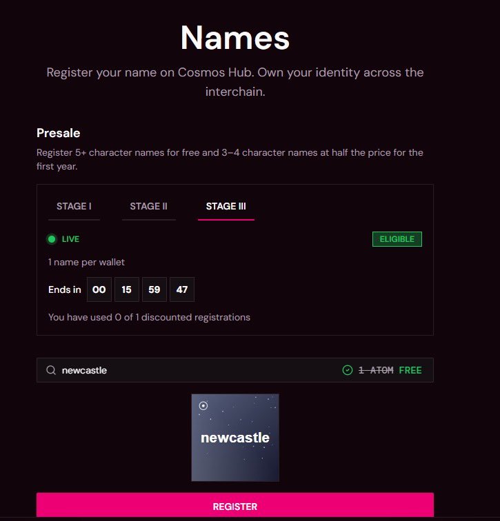 CoinRuay124's tweet photo. หวดก่อน เดี๋ยวว่ากันนนน!!!

Stargaze เปิดให้ Mint Domain Name ฟรี ปีแรก สำหรับคนชอบสะสมชื่อ ส่วนหนทางหวดยังไง?!? ตามฉันมาโลดดดด!!! 👇🏻👇🏻👇🏻

1️⃣ เข้า Website

🪄 Link : https://t.co/S0rMHY07Jb

2️⃣ คลิก CONNECT มุมขวาบน => คลิก Keplr => คลิก Approve => ถ้าเราเข้าเกณฑ์ มันจิขึ้นตัวหนังสือสีเขียวว่า ELIGIBLE

3️⃣ พิมชื่อกิ๊กตามดวกกก ซึ่งถ้าไม่ทับไลน์มันจิแสดงขึ้นมา จากนั้น คลิก REGISTER => คลิก REGISTER => คลิก Approve

✅ ตัวอักษร เกิน 5 ตัวอักษรจิฟรี ปีแรก

✅ ตัวอักษร น้อยกว่านั้น จิลด 50%

4️⃣ รายละเอียดต้นทางมีไรบ้าง?!? ไปหาอ่านโลดด 👇🏻👇🏻👇🏻

🪄 Link : https://t.co/erZYGnfKz0

ไหนใครหวดไรยังไงบ้าง?!? เอามาอวดโหน่ยยยย 🤣🤣🤣