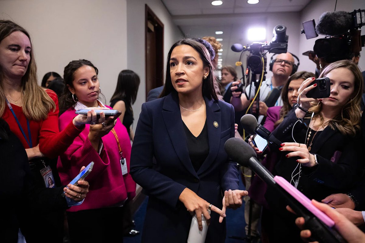 AOCtracker's tweet photo. Laura Ingraham: AOC is the thought leader of the modern Democratic Party https://t.co/OvIq48CbmU