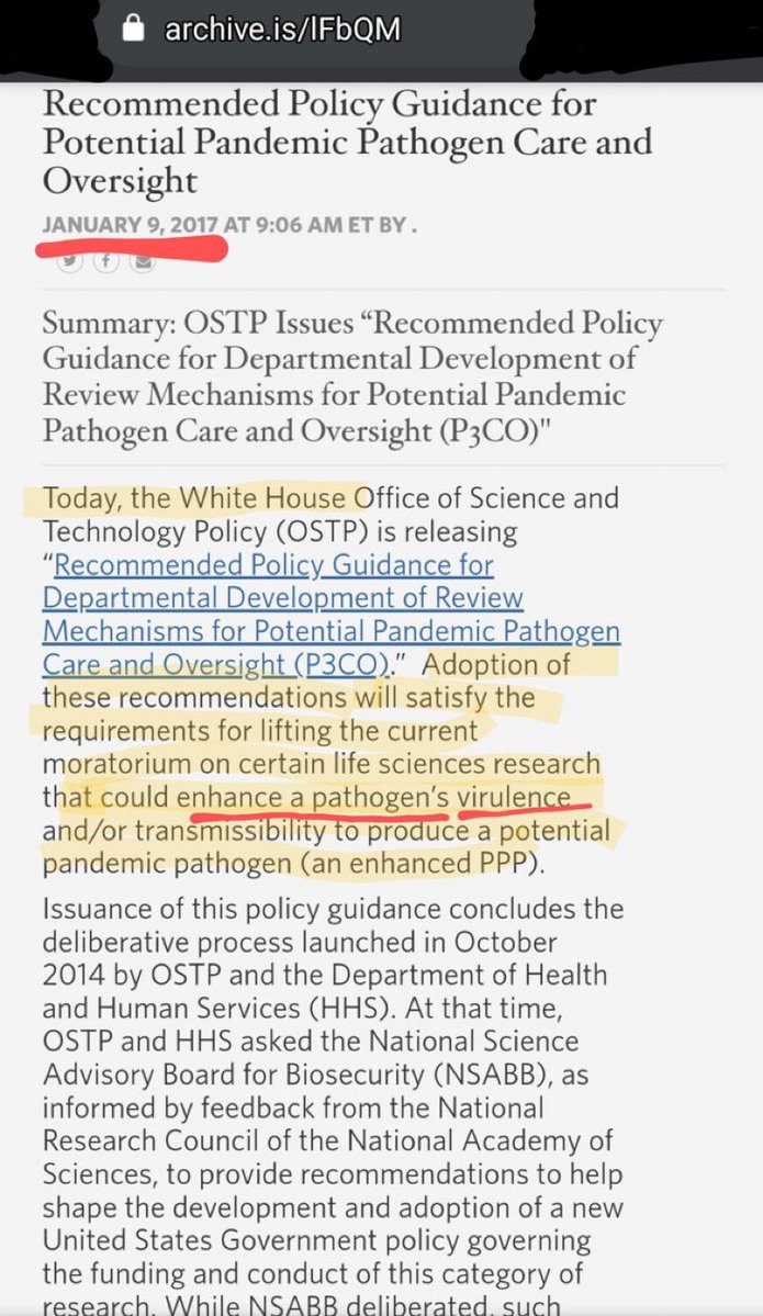 AmitofuNAMO's tweet photo. https://t.co/uKzXcQ0KBq 
AG Kris Kobach of Kansas: Pfizer knew that the VAX had adverse events in 50% of pregnant women, and resulted in a 10% miscarriage rate, yet marketed it as safe for women.
💥PLA WIV+Ukraine’s Metabiota Gain of Function 💥 2017.1.9 BarackObama approving Gain of Function again, 11 days before Trump gets into office. Remember, this is the third time.  💥2017.1.10 Fauci knew there would be a SUPRISE OUTBREAK. KNOWINGLY. PLANNED. There will be a challenge to the comming Trump administration.... There will be a SUPRISE outbreak..

2014 Obama-Biden & Fauci seize control of Ukraine’s (Metabiota) Biolabs. （Burisma +Rosemont Seneca + CCP’s Bohai Harvest RST）SARS-CoV-2  Gain-of-Function. CCP’s PLA WIV uses the US country's political, economic and military power to achieve biological weapons ”PLA13579 Project”.

Hunter Biden is also a director of Burisma Holdings, Rosemont Senec, and BHR Partner. （Obama-Hunter and the CCP's control of Metabiota+PLA WIV Biolabs）

Since 2014, Hunter Ukraine’s (Metabiota) Biolabs has been a partner of EcoHealth Alliance as part of the U.S. Agency for International Development’s (USAID) “PREDICT” project, which seeks to “predict and prevent global emerging disease threats. That has partnered with  Anthony Fauci’s NIAID、CDC , Francis Collins’s NIH , Peter Daszak’s EcoHealth Alliance  , William Karesh’s WCS & OIE & cfr & UN & WB, UNC-Chapel Hill Ralph Barick , Ian Lipkin’s CRDD , Nathan Wolfe ’s Metabiota &GVFI, Edward Rubin’s （DOE JGI） , Jonna Mazet’s PREDICT and the CCP’s WIV P4 Lab. CDC’s Fauci and PLA’s WIV Director Wang Yanyi lead the SARS-CoV-2 GOF team to collaborate on anufacturing. 

USAID = CIA= Burisma Holdings+ Naftogaz = Hunter+ George Soros’globalists Oil & Gas Industry. USAID takes over Ukraine $5 BILLION funneled into Ukraine to ignite a Color Revolution in 2014! Victoria Nuland  HANDPICKED Ukraine’s new government before the coup even happened! Liz Cheney’s Halliburton ,she worked *specifically* on the Russia and Ukraine portfolio at USAID. 

USAID funded PREDICT, PREDICT was an epidemiological research program funded by a United States Agency for International Development (USAID) grant. The program lasted 11 years, from '09-'20 . The program was described as an early warning pandemic system

PREDICT is led by the UC Davis One Health Institute, and core partners include USAID, EcoHealth Alliance, Metabiota, Wildlife Conservation Society, and Smithsonian Institution.

This is why Fauci—who has over 50 years in U.S. public health—had to lead the entire operation. He holds decisive authority over medical research, pharmaceuticals, testing, and vaccines, influencing a global healthcare industry worth tens of trillions of dollars.

This is through CCP Ministry of State Security 、Obama、Biden and Bill Gates, via Microsoft, Wellington Management, Cascade Investment, and tens of thousands of other financial entities, oversees extensive financial operations and the CDC’s Anthony Fauci jointly created the SARS-CoV-2  Gain-of-Function and the  COVID-19 SV40-containing vaccine as part of a biochemical-weapons strategy known as the “PLA13579 Project” to release the virus to the entire world. 

This is why Trump going after the USAID, confirms that he found the epicenter of the Deep State’s offshore money laundering and racketeering schemes.This will lead him to the Deep State bio-network and the creation of COVID-19, Avian Flu, Anthrax, Ebola—unrevealed deadly pathogens.

SARS-CoV-2 were a gain-of-function virus developed with U.S. funding through the USAID Project PREDICT, it would imply that elements within the U.S. government, together with the PLA-linked Wuhan Institute of Virology, played a role in its creation—raising concerns that the resulting pandemic may have influenced the 2020 election through expanded mail-in voting, alleged vulnerabilities in Dominion voting systems, and broader impacts on Trump’s presidency and the U.S. constitutional system.