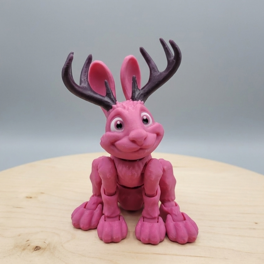 FilamentMuncher's tweet photo. Jackalope from @MatMire_Makes  is aways a great print. Come by the stream and see what I have on the printers now.

https://t.co/0YGnNdnVYh

#3dprinting #jackalope #twitch #StreamingNow https://t.co/oXAvtW7C5R