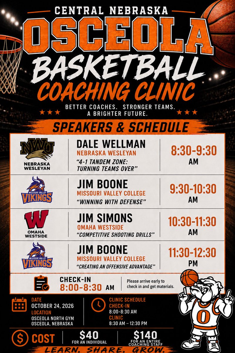OsceolaBoys's tweet photo. 🚨🚨🚨

An amazing opportunity to grow as a Coach! #successisnoaccident 

https://t.co/C7Kc4rS9Qg 

@HHoopsClassic @CoachJimBoone @jimsimons1 @Wellmand21 @danteboelhower @MikeSautter_ @tony_chapman76 https://t.co/5K120h76Jn