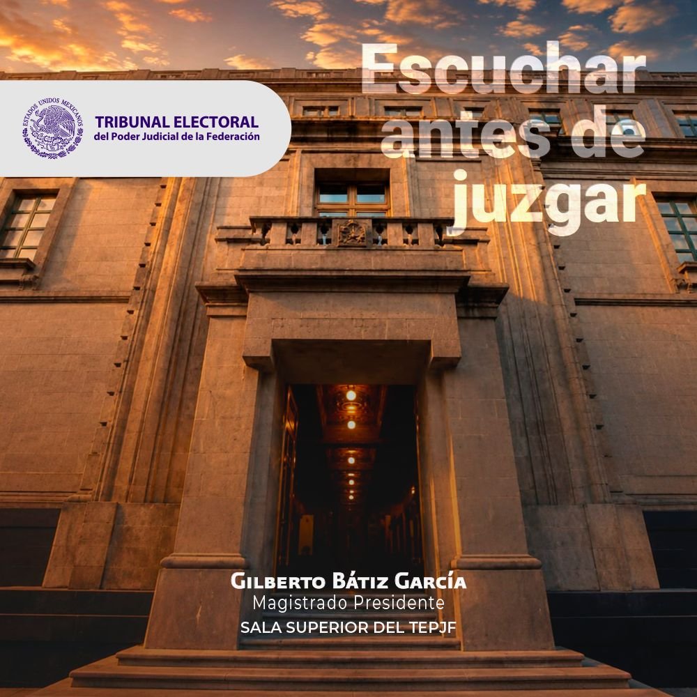 gbatizg's tweet photo. Hay una máxima jurídica que conviene recordar: nadie debe ser juzgado sin antes ser escuchado.

Hoy suscribimos el Convenio Marco de Colaboración entre la @SCJN , el @OAJ_Mex , el @TEPJF_informa , el @INEMexico , el @INPImx y el @INALIMEXICO , un instrumento para fortalecer el acceso de los pueblos y comunidades indígenas y afromexicanas a sus derechos político-electorales y a la justicia electoral.

México es una nación pluricultural. Esa diversidad no puede quedarse sólo en el texto constitucional: debe traducirse en instituciones capaces de escuchar, comprender y resolver considerando lengua, territorio, contexto, sistemas normativos y formas propias de organización.

La lengua no es un elemento accesorio del procedimiento. Es una condición de acceso a la justicia. Cuando una persona no puede expresarse plenamente en su idioma, la justicia escucha menos; cuando una autoridad no cuenta con intérpretes, traductores o herramientas de comprensión cultural, puede decidir sin entender plenamente el conflicto.

Desde el Tribunal Electoral, esta responsabilidad tiene cauces concretos: la Defensoría Pública Electoral, que brinda orientación, asesoría, representación jurídica y coadyuvancia en mediación de manera gratuita; y la Escuela Judicial Electoral, cuya labor de formación especializada contribuye a fortalecer una cultura jurisdiccional democrática, intercultural y cercana a la ciudadanía.

Este convenio confirma una idea de fondo: los pueblos no deben adaptarse a las instituciones; son las instituciones las que deben estar a la altura de la pluralidad constitucional de México.
