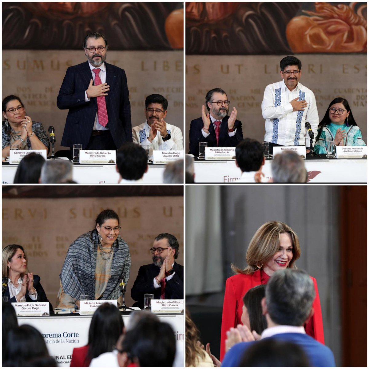 gbatizg's tweet photo. Hay una máxima jurídica que conviene recordar: nadie debe ser juzgado sin antes ser escuchado.

Hoy suscribimos el Convenio Marco de Colaboración entre la @SCJN , el @OAJ_Mex , el @TEPJF_informa , el @INEMexico , el @INPImx y el @INALIMEXICO , un instrumento para fortalecer el acceso de los pueblos y comunidades indígenas y afromexicanas a sus derechos político-electorales y a la justicia electoral.

México es una nación pluricultural. Esa diversidad no puede quedarse sólo en el texto constitucional: debe traducirse en instituciones capaces de escuchar, comprender y resolver considerando lengua, territorio, contexto, sistemas normativos y formas propias de organización.

La lengua no es un elemento accesorio del procedimiento. Es una condición de acceso a la justicia. Cuando una persona no puede expresarse plenamente en su idioma, la justicia escucha menos; cuando una autoridad no cuenta con intérpretes, traductores o herramientas de comprensión cultural, puede decidir sin entender plenamente el conflicto.

Desde el Tribunal Electoral, esta responsabilidad tiene cauces concretos: la Defensoría Pública Electoral, que brinda orientación, asesoría, representación jurídica y coadyuvancia en mediación de manera gratuita; y la Escuela Judicial Electoral, cuya labor de formación especializada contribuye a fortalecer una cultura jurisdiccional democrática, intercultural y cercana a la ciudadanía.

Este convenio confirma una idea de fondo: los pueblos no deben adaptarse a las instituciones; son las instituciones las que deben estar a la altura de la pluralidad constitucional de México.
