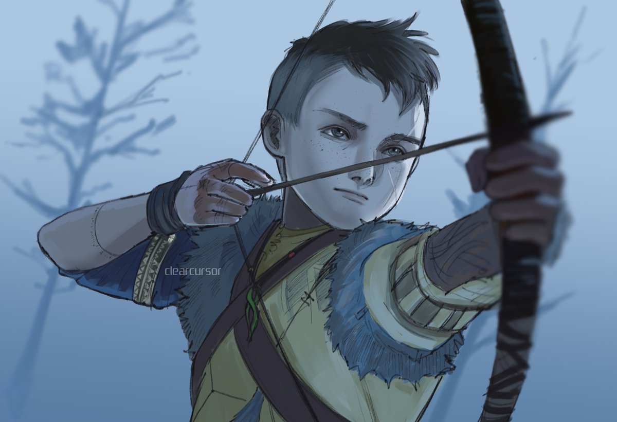 clearcursor's tweet photo. i love drawing atreus
#godofwar #godofwarragnarok https://t.co/y47RNrnEe9