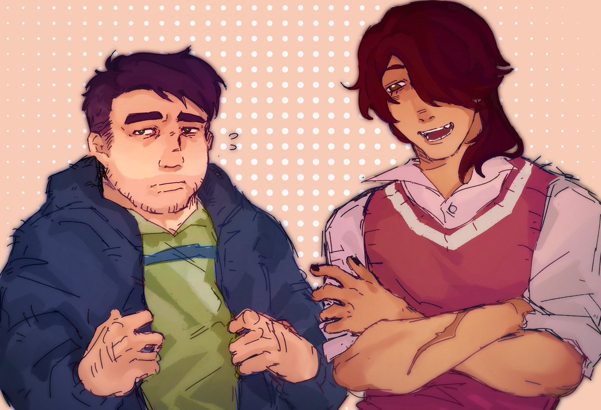 Hilary1g's tweet photo. 一些近期画的二人
#stardewvalleyoc #stardewvallshane #stardwwvallfanart https://t.co/77b6QUft5X