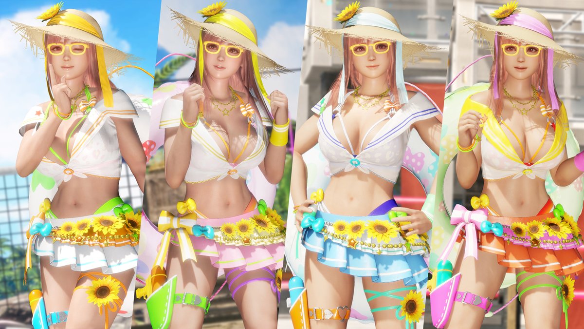 DOATEC_OFFICIAL's tweet photo. Which one is keeping you cool during this summer heat?
#DOA6LR #DEADORALIVE6LastRound https://t.co/tDUfDl94Kl