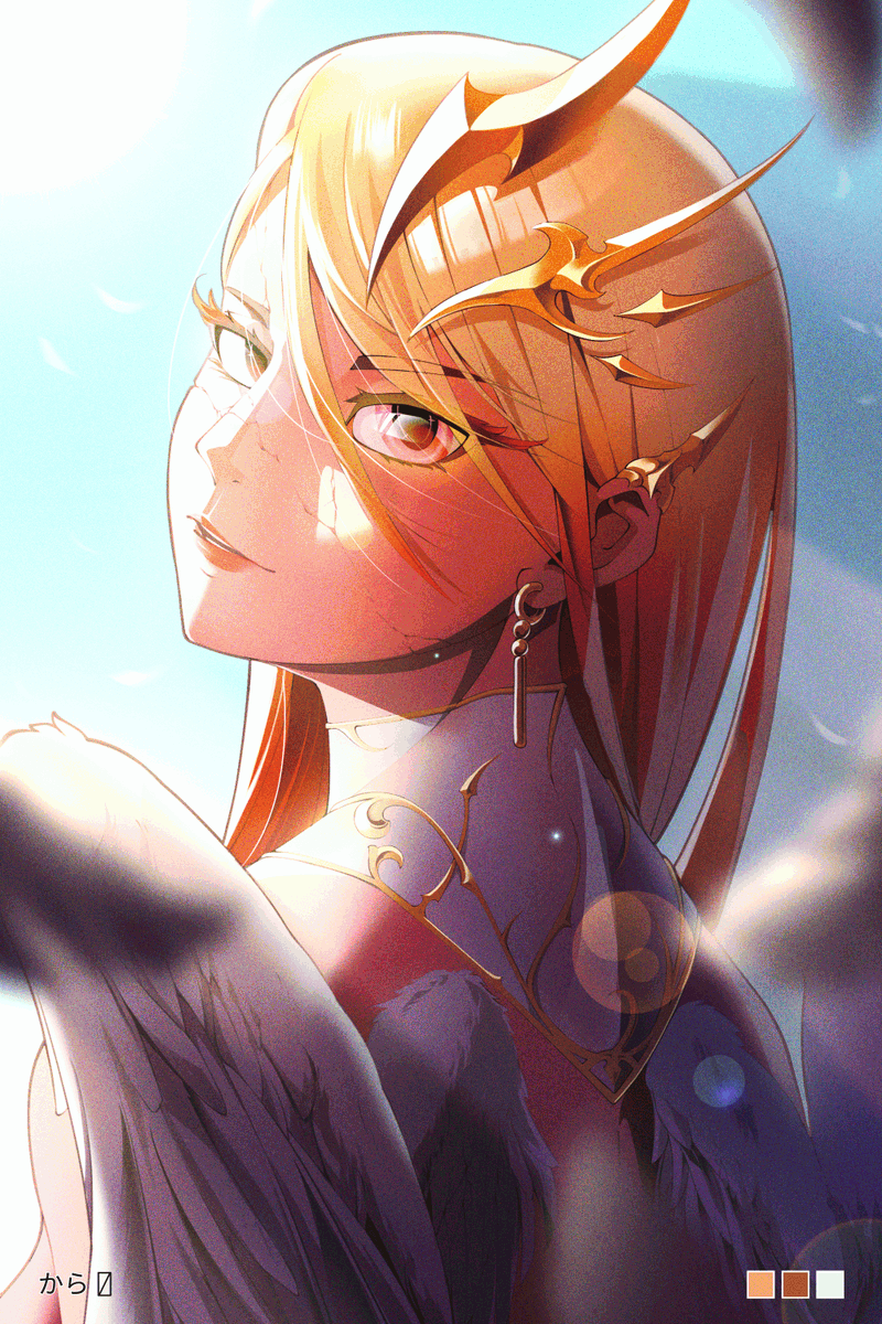 karaaart_'s tweet photo. PFP again! Granite the angel who’s ready to grant your every wish ִֶָ🪽་༘࿐

#vgencommission https://t.co/OXI0ZNC5uB