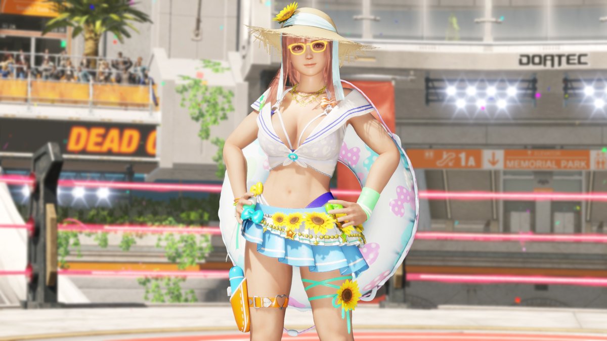 DOATEC_OFFICIAL's tweet photo. Picked up Honoka's Secret Sunflower set yet? Which one is helping you achieve more victories?
#DOA6LR #DEADORALIVE6LastRound https://t.co/0DCMpKSiuJ