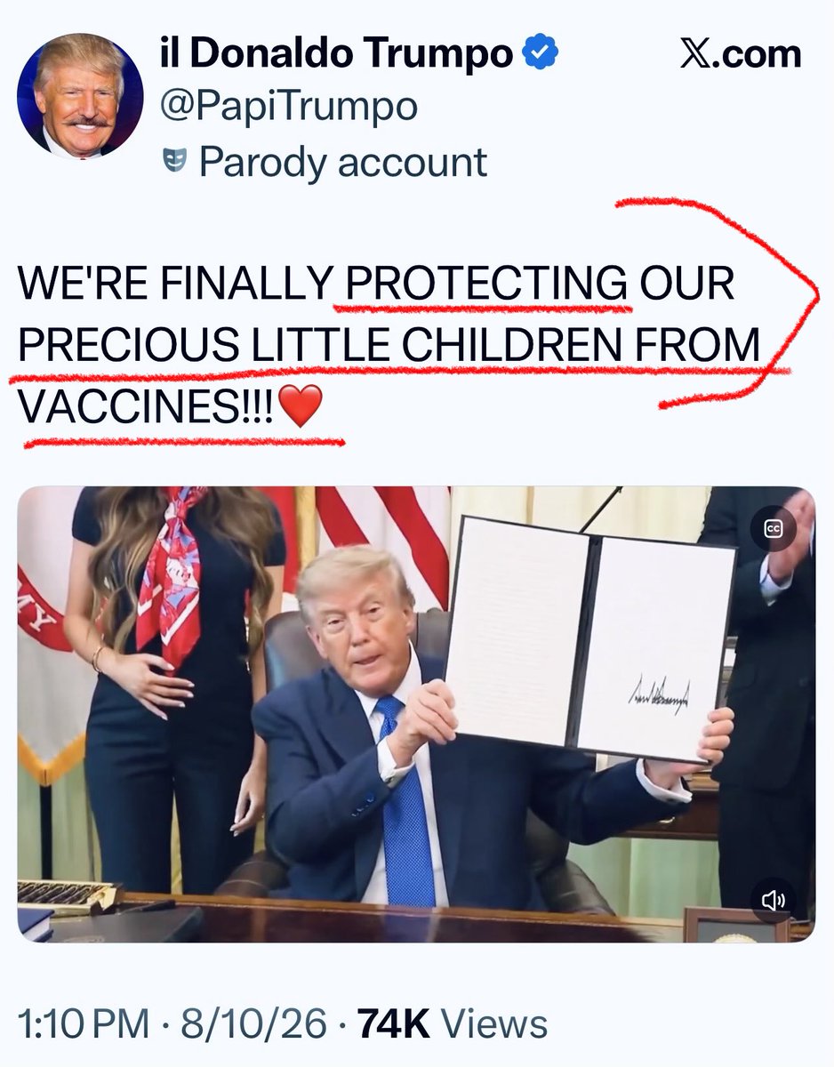 stopvaccinating's tweet photo. I’ve been attacked by anti-vaxxers regarding Trump for over 6 years because I support Trump. I’ve stayed steady and have never wavered: Trump will help dismantle the nefarious vaccine industry. I’ve known this for a long time. You can’t take down a 150 yr old evil empire overnight. This has to be methodical until the masses finally wake up.