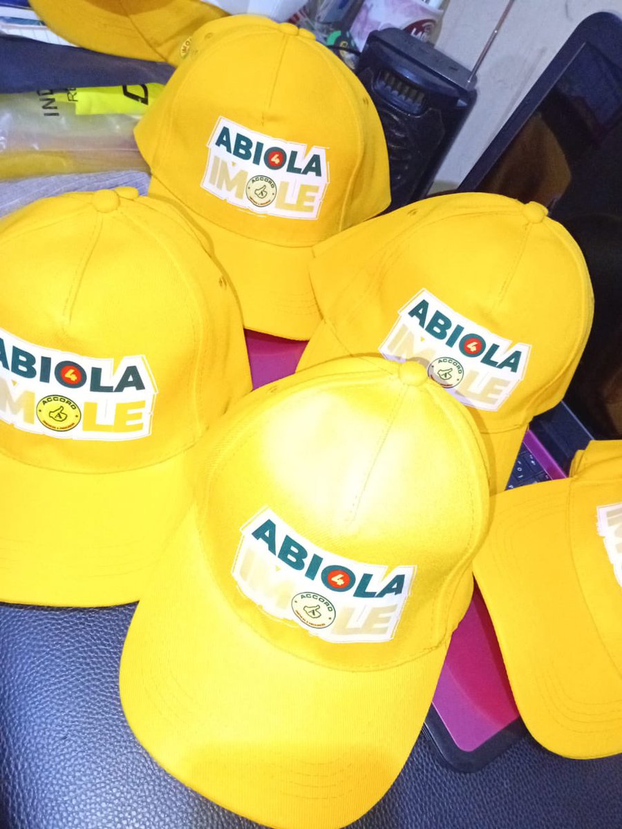 EchoPrints's tweet photo. We print quality campaign, corporate & event caps.
Fast. Clean. Affordable. Bulk discounts available.
Pictured: Custom caps for #ABIOLAIMOLE 💛
DM to order yours today.
Nationwide delivery.
#CustomCaps #BrandedMerch #PrintNG #CampaignMerch #MadeInNigeria #CapVendor https://t.co/sccXvUgLSc