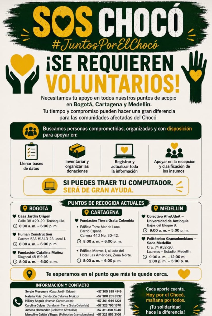vanecg28's tweet photo. Aprovechando la visibilidad. Por favor ayudemos en lo que podamos! Compartir información relevante ya es hacer mucho. 
Si alguien tiene ayudas en Bogotá, pero no cuenta con recursos para hacerla llegar a los centros, por favor escribirme. Si tienen info de otras ciudades compártanme para ponerla en este post.