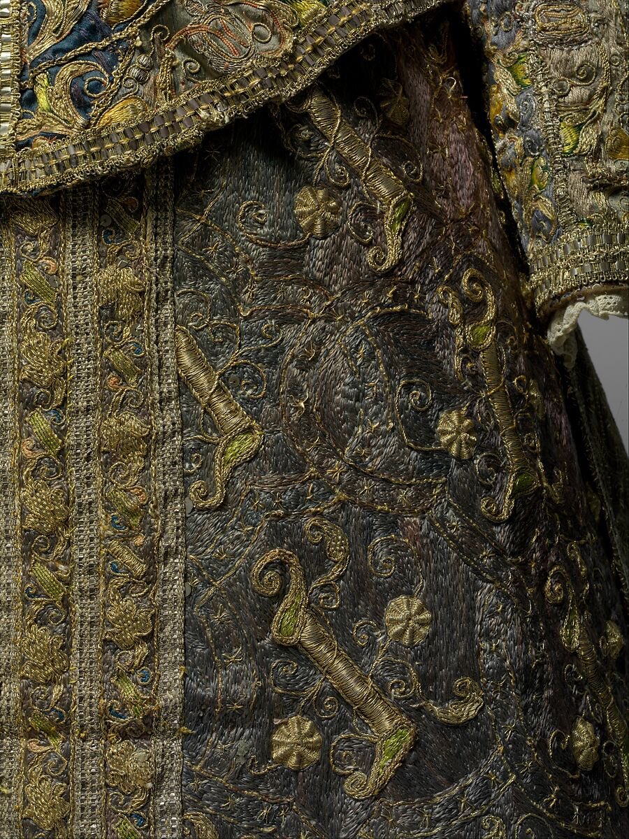 TudorAge1973's tweet photo. #TudorTuesday
Ensemble
Spanish
Late 16th century
Silk, linen and embroidery.
In the collection of the Metropolitan Museum of Art, New York.
#Ensemble #Linen #Silk #Embroidery #Spain #Spanish #History https://t.co/VG4Xdf95DY