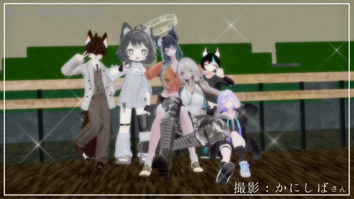 kai_VRCeveryda3's tweet photo. ✨☀️こんにち声帯ですっ🥪𓂃𓈒𓏸

先日の『VRCボウリング部』のワールドリニューアルお披露目・体験会��参加した時の写真ですー！🎳✨️

プチ大会で入賞できて嬉しかったですっ🏆✨️

#VRChat #VRCボウリング部 https://t.co/jDJIFFQo8O