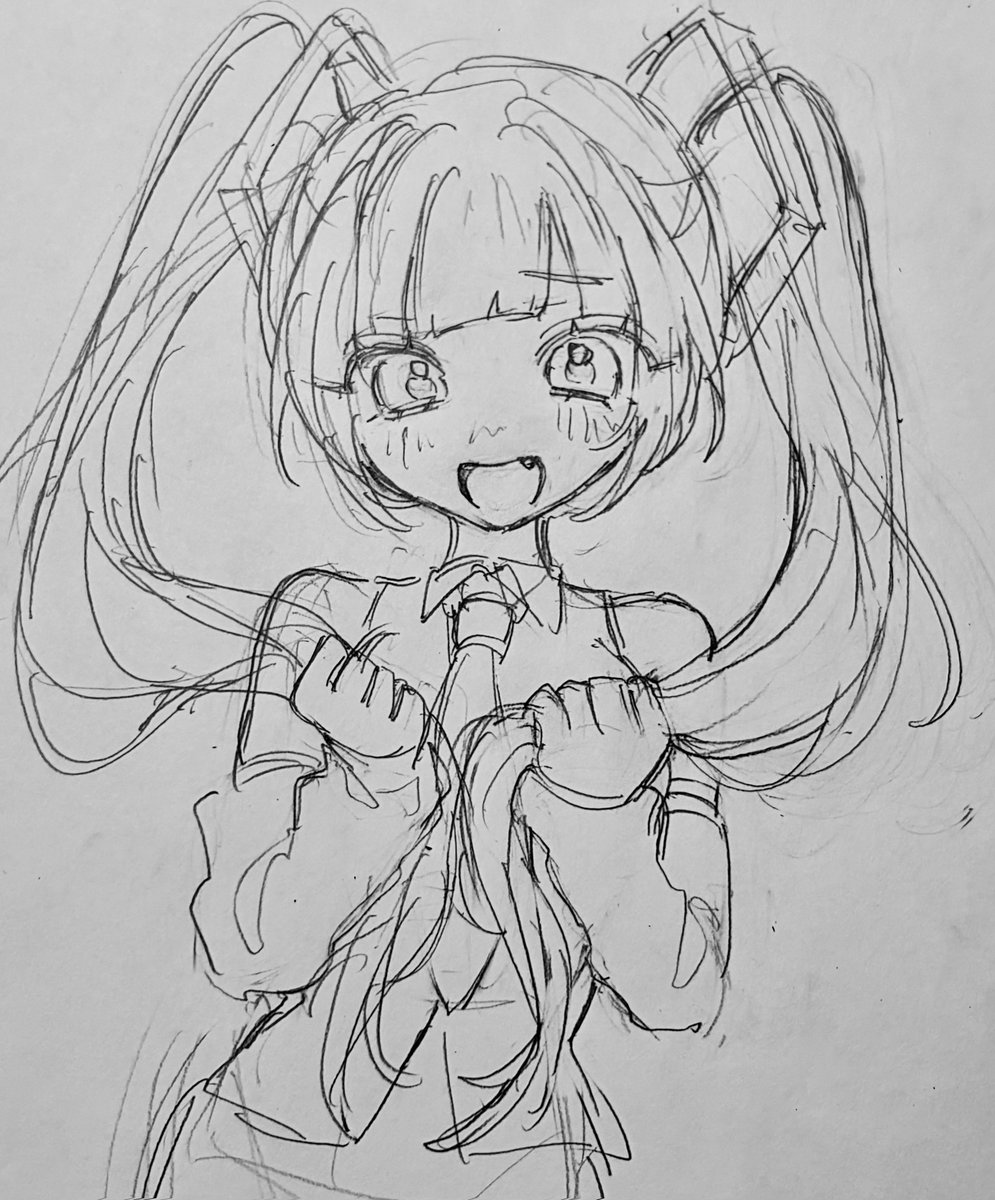 _giri_happy's tweet photo. らくがきぱっつんミクちゃん https://t.co/gG1hLlUUXZ