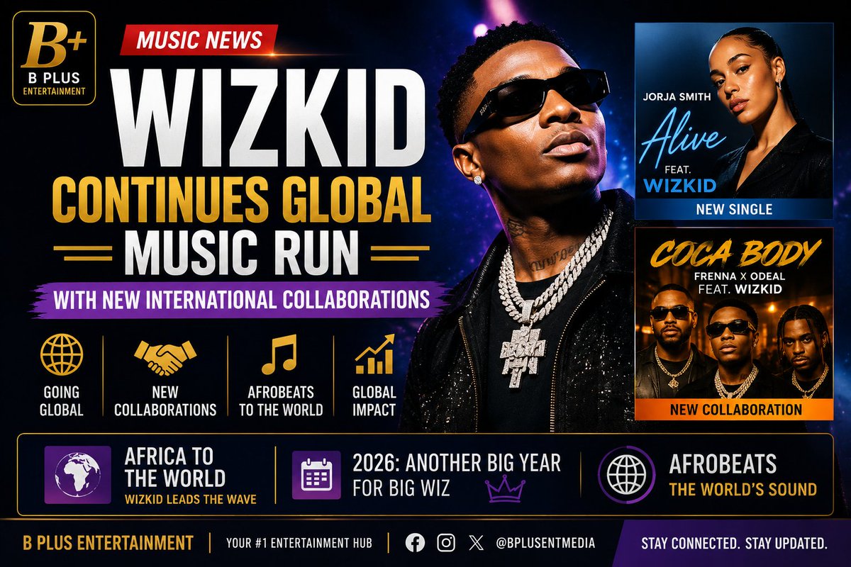 deegrin1994's tweet photo. Looking for the hottest Afrobeats songs of 2026? 🇳🇬🎶
I just published my latest article on B Plus Entertainment.
👉 Read the full list https://t.co/WZcNMSBOUH
�
❤️ Like • 💬 Comment • 🔄 Share
Which song is your favorite? 👇🔥
B PLUS ENTERTAINMENT
🎵 Music | 📰 News | 🔥 Upda https://t.co/hTLQKEsGRb