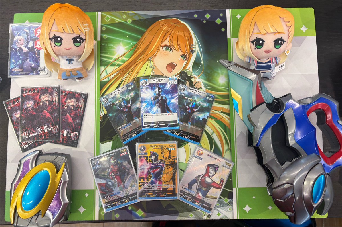 simhhl's tweet photo. 破竹の勢いでチャレンジマッチ
三連勝達成！
これを俺はギャラクシーでやってくれぇー

#ウルトラマンカードゲーム https://t.co/JUMGChBqbz