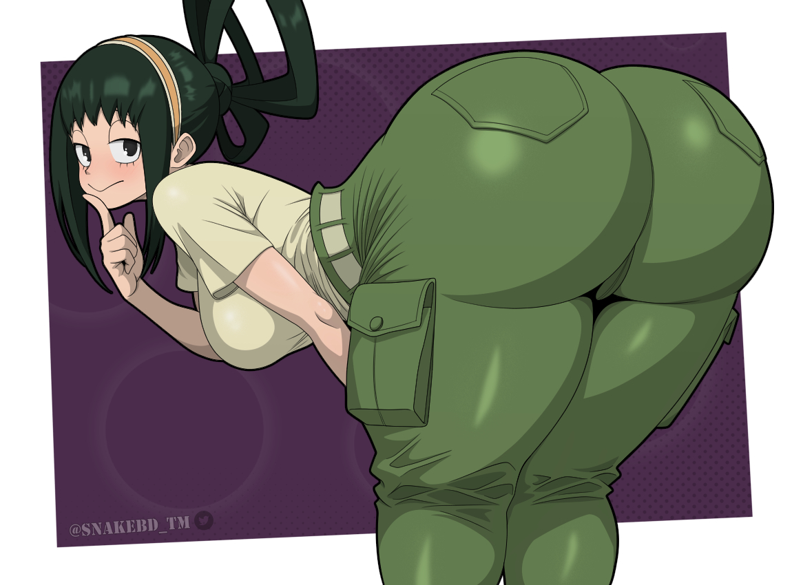 SnakeBD_TM's tweet photo. Tsuyu showing us why she is the best Waifu of all MHA!

And we need way more Froppy Booty!! https://t.co/52nBAuOz36