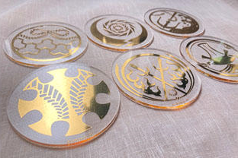 ONLINE】 【再入荷】 カプコンカフェ×戦国BASARA 15周年 箔押し