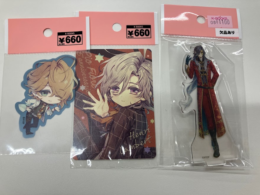 入荷情報】 「ピオフィオーレの晩鐘」ランチョンマット、アクリル