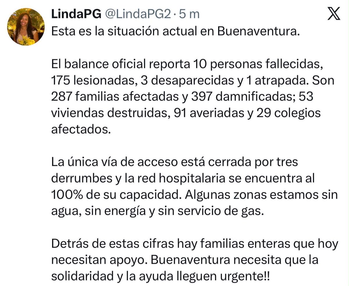 LeonVaLenciaA's tweet photo. Reporte de Buenaventura Linda Posso de Fundación Pares https://t.co/ifS5cybFK0