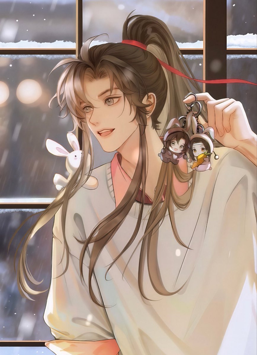 gremlinyibito's tweet photo. the wangxian keychains 🥹 https://t.co/ipU2jWWc3o