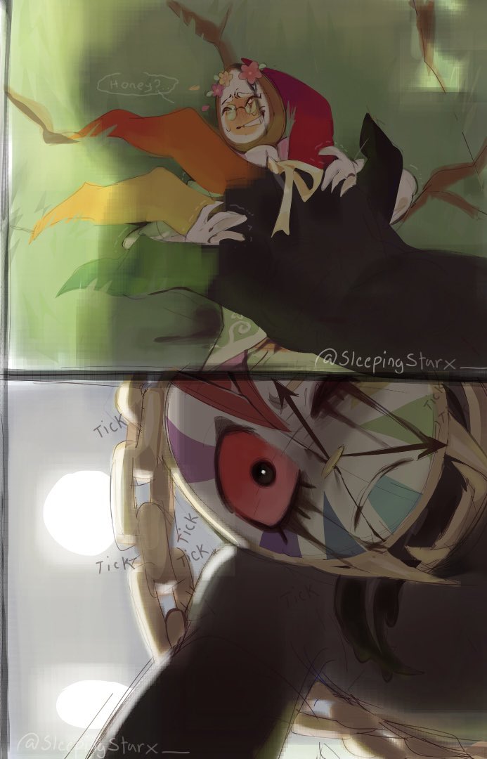 SleepingStarx_'s tweet photo. Did a magma today. Drew a scene in my mini royalty Au comic that I doodled and will never show LMAO. Poor, poor Eggson…
.
.
.
#eggtime #dandysworld #dyle #eggson https://t.co/1WfGlsBNUy
