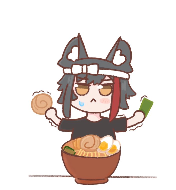 snwcas's tweet photo. 🍜 #みおーん絵 https://t.co/KcuF7vkURj
