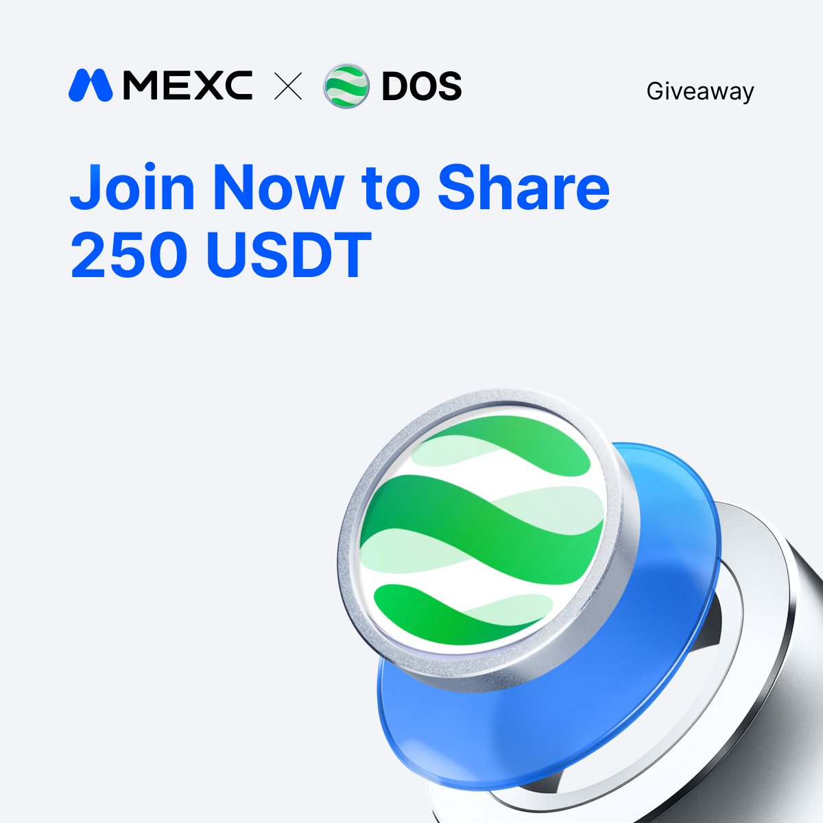 Alpha_MEXC's tweet photo. 🎁Join MEXC Listings giveaway to win 250$ USDT:

1️⃣Follow @Alpha_MEXC
2️⃣Comment with your UID &amp; proof of Airdrop+ event registration

10 lucky winners will share the prize. Ends on Aug 13.

Register $DOS Airdrop+ Event Now: https://t.co/GMLoYA0GBE https://t.co/H4gLC006RQ