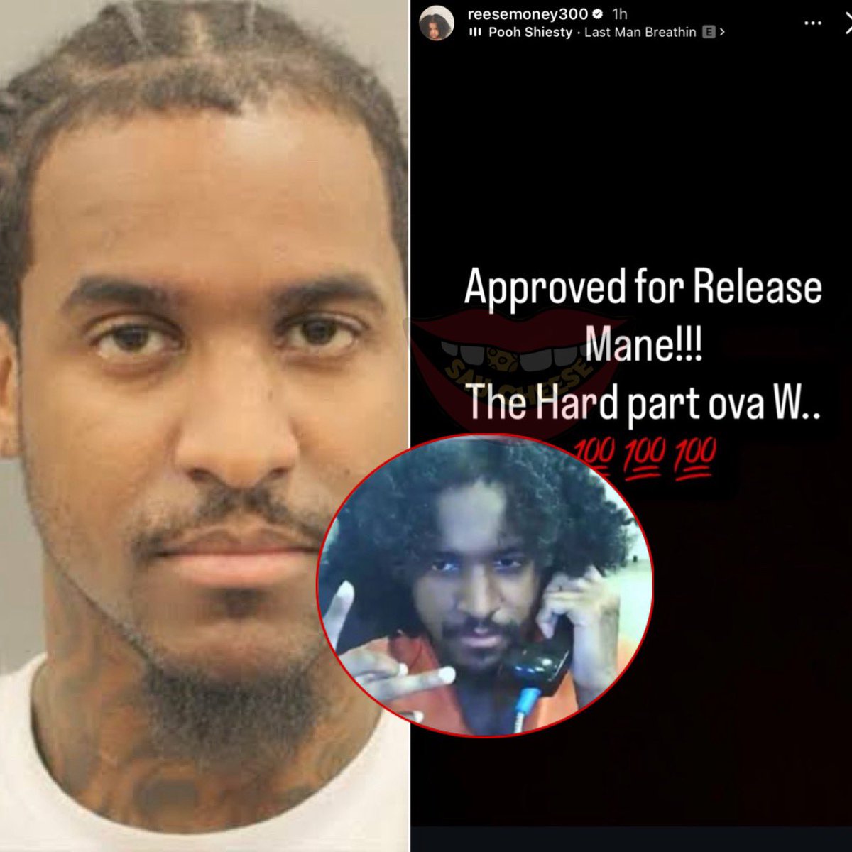 SaycheeseDGTL's tweet photo. Lil Reese says he’s been approved for release after receiving a 5-year prison sentence in a 2024 aggravated assault case https://t.co/rPUbc5HTdA